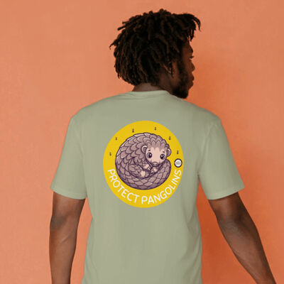 Men's Tee: Protect Pangolins Thumbnail