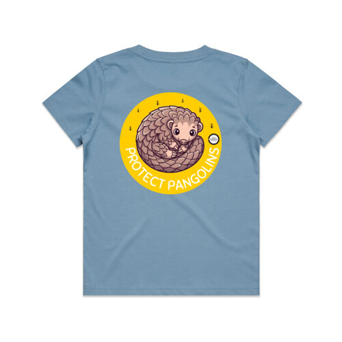 Kids Tee: Protect Pangolins Thumbnail
