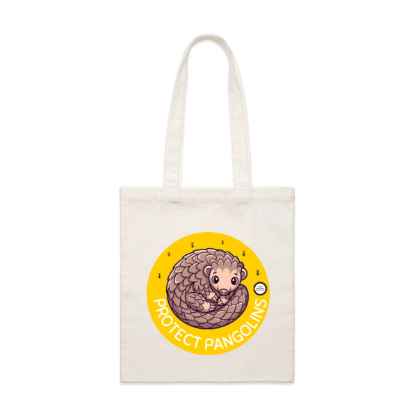 Tote Bag: Protect Pangolins Thumbnail