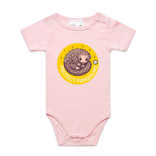 Infant Baby One-Piece: Protect Pangolins Thumbnail