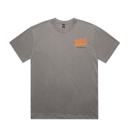 Men's Heavy Faded Tee: Protect Animals Thumbnail