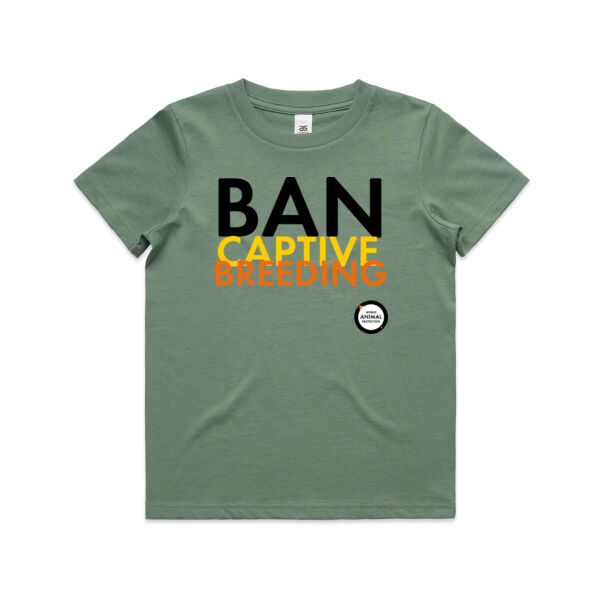 Kids Tee: Ban Captive Breeding Thumbnail