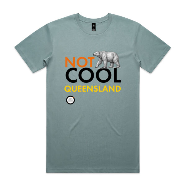 Men's Tee: Not Cool Queensland - Polar Bear Thumbnail