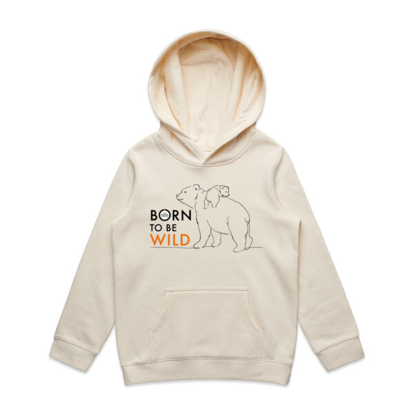 Kids Hoodie: Bears - Born to be Wild Thumbnail