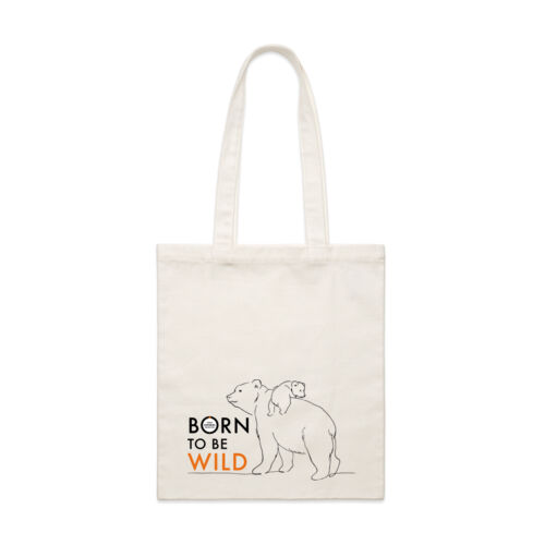 Tote Bag: Bears - Born to be Wild Thumbnail
