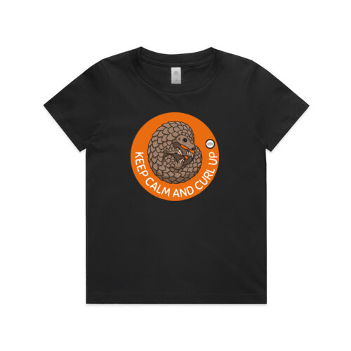 Youth t-shirt: Keep calm and curl up Thumbnail