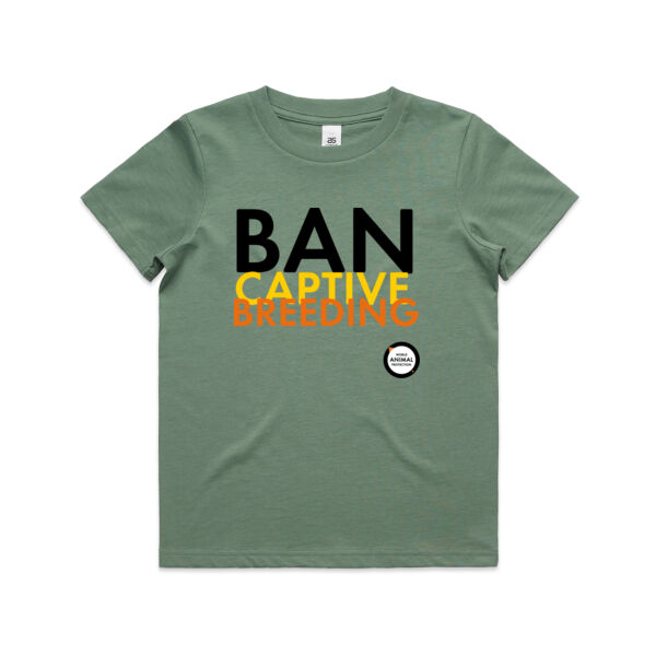 Youth t-shirt: Ban Captive Breeding Thumbnail