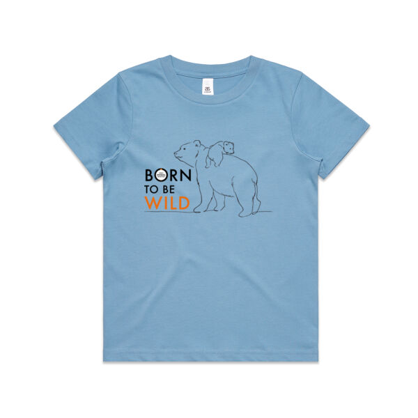 Youth t-shirt: Born to Be Wild (Bear Hug) Thumbnail