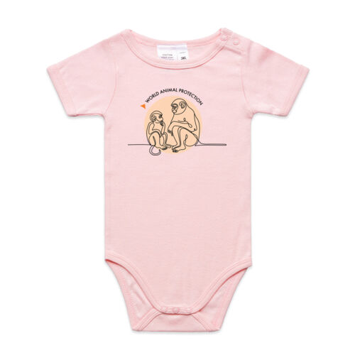 Infant Baby One-Piece: Monkeys Thumbnail