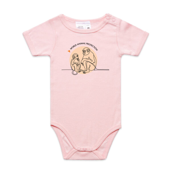 Infant Baby One-Piece: Monkeys Thumbnail