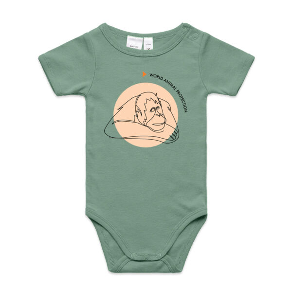 Infant Baby One-Piece: Orangutan Thumbnail