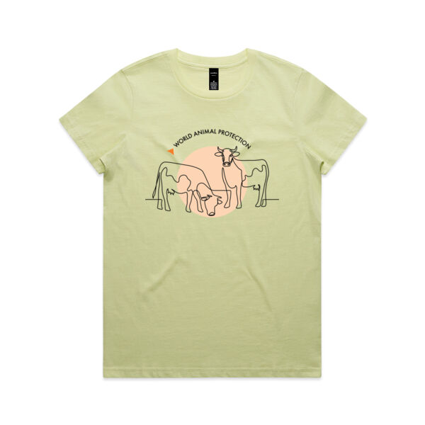 Women's Tee: Cows Thumbnail