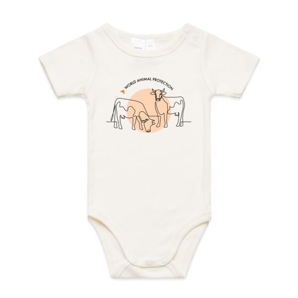 Infant Baby One-Piece: Cows Thumbnail