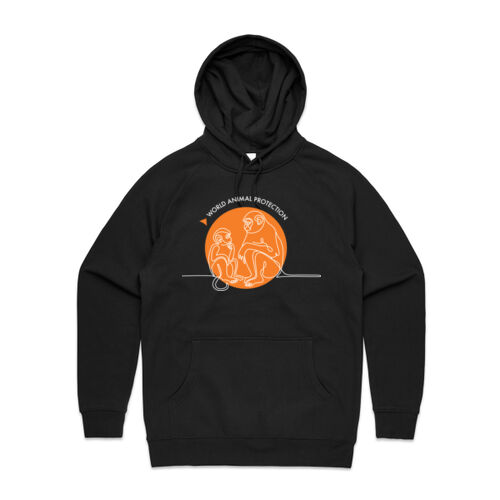 Men's Hoodie: Monkeys Thumbnail