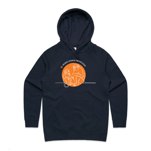 Women's Hoodie: Monkeys Thumbnail