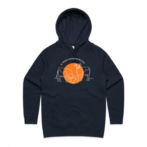 Women's Hoodie: Cows Thumbnail